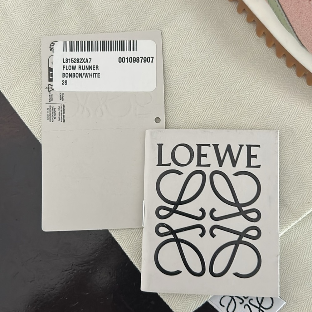 LOEWE suede athletic sneakers - Picture 7 of 10